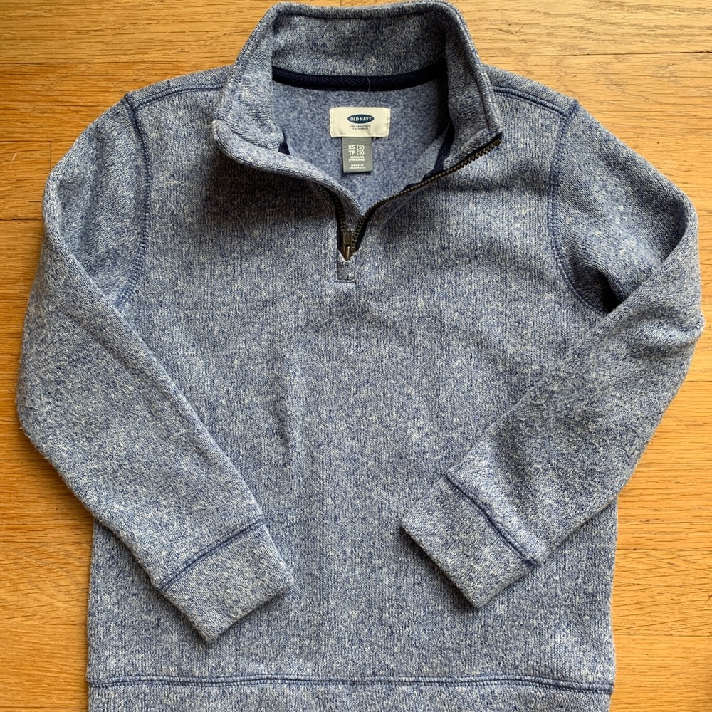 Old Navy boys quarter zip